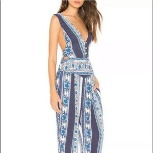 Free people all shook up jumpsuit